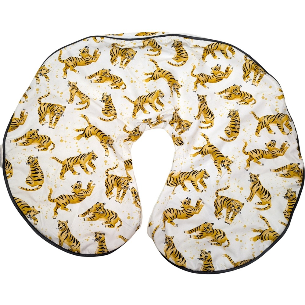 RARE Boppy Original Nursing Pillow Cover Tiger Print Safari Discontinued 2020